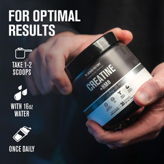 Creatine HMB Powder Supplement with Creatine Monohydrate & HMB for Men & Women