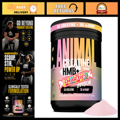 Creatine HMB Powder with Electrolytes – 3g myHMB + 5g Creatine for Muscle Growth