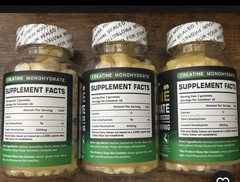 Happyummmm Creatine Monohydrate 5000MG 90 Gummies Lemon Flavor
