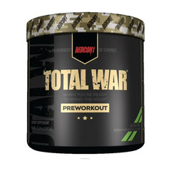 REDCON1 Total War Pre-Workout Powder Blue Lemonade Flavor Energy and Endurance