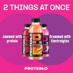 Nutritionally Enhanced Clear Protein Water – Great for Recovery, 12-Pack Variety
