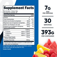 Nutricost BCAA+ Hydration Powder (Fruit Punch) 30 Servings
