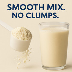 100% Grass Fed Whey Protein Vanilla High Protein Shake Mix with BCAAs