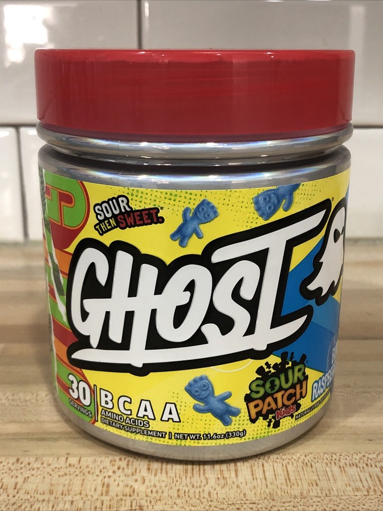 GHOST BCAA – Sour Patch Kids Blue Raspberry (30 Servings)