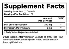 Olympian Labs Performance Dim – Dim Diindolylmethane 30 Capsules 30