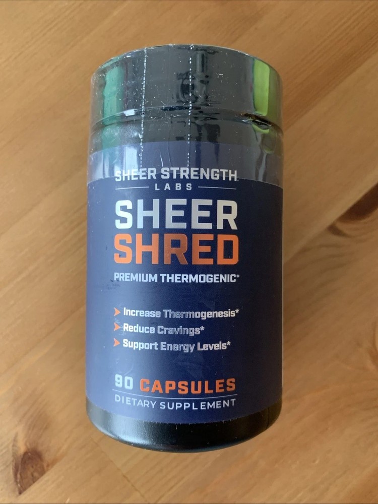 Men’s SHEER SHRED Thermogenic Capsaicin & L-Carnitine Jitter-Free Weight Loss ++
