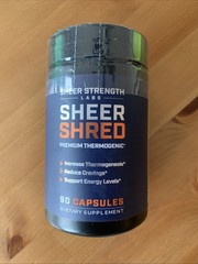 Men’s SHEER SHRED Thermogenic Capsaicin & L-Carnitine Jitter-Free Weight Loss ++