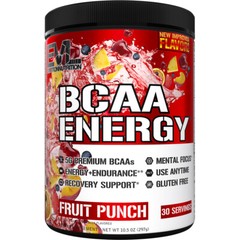 EVL Evlution Nutrition BCAA Energy Amino Acid Pre-Workout Powder – All FLAVORS