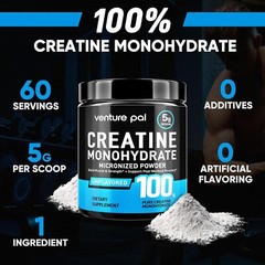 Micronized Creatine Monohydrate Powder Unflavored Creatine Women & Men 10.6 oz