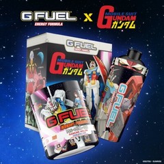 G Fuel Mobile Suit Gundam MS-M31-0N Collector’s Box Tub + Tall Metal Shaker Cup