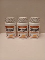 THREE Elevate Life Creatine Monohydrate 2500mg 90 Capsules Each Total 270
