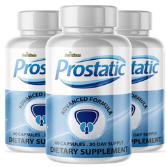 Prostatic- Prostate Support- 3 Bottles- 180 Capsules