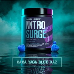 X John Wick – Nitrosurge Wick Pre Workout Supplement – Intense Energy, Battle-Re