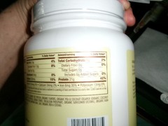 2 GreenWise Plant Protein Powder Vanilla Gluten Free 18.4 oz Exp Mar 2028
