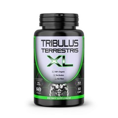 Pure Tribulus Terrestris Extract W/ 96% Saponins 60 Capsules, No Filler, Non-GMO