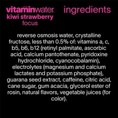 Vitaminwater 6‑Flavor Variety or Sampler Pack – 20oz Bottles –
