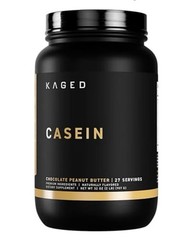 KAGED CASEIN – Chocolate Peanut Butter, 27 Servings, BB: 05/2027 (SEALED)