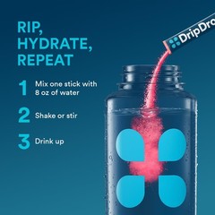 Dripdrop – – Electrolytes Powder Drink Mix –