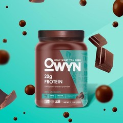 OWYN Only What You Need Chocolate Flavored Protein 1.2 Pound (Pack of 1)