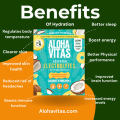 Aloha Vitas- Electrolyte Enhancer – Hawaiian Hydration Powder -Made in Hawaii