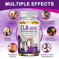Cla 3000- Fat Burner, Appetite Suppressant, Weight Loss, Lean Muscle