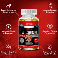 Testosteron Booster For Men Promotes Muscle Growth Endurance Stamina Strength