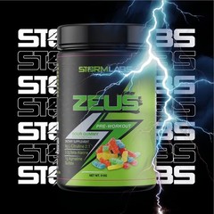 Storm Labs Zeus Pre Workout Supplement (30 Servings) – Sour Gummy