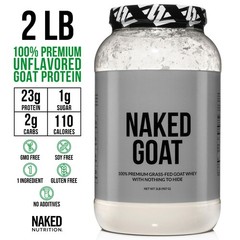 NAKED Goat – Pasture Fed Goat Whey Protein Powder from Small-Herd Wisconsin