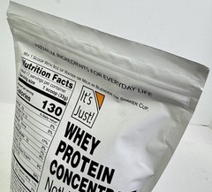 It’s Just! – 100% Whey Protein Concentrate Made in USA Premium 20 Oz Exp 01/2027