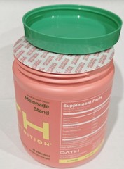 Oath Nutrition Sport Sugar Free Pre-Workout Powder, Melonade Stand, 25 Servings