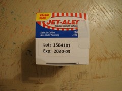 Jet Alert Regular Strength Caffeine 100mg Tablet Mental Alertness 120 Ct #S46