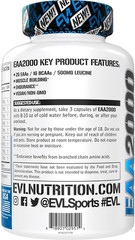 Nutrition EAA2000 – Pre & Post Workout Capsules – Muscle Building + Recovery Sup