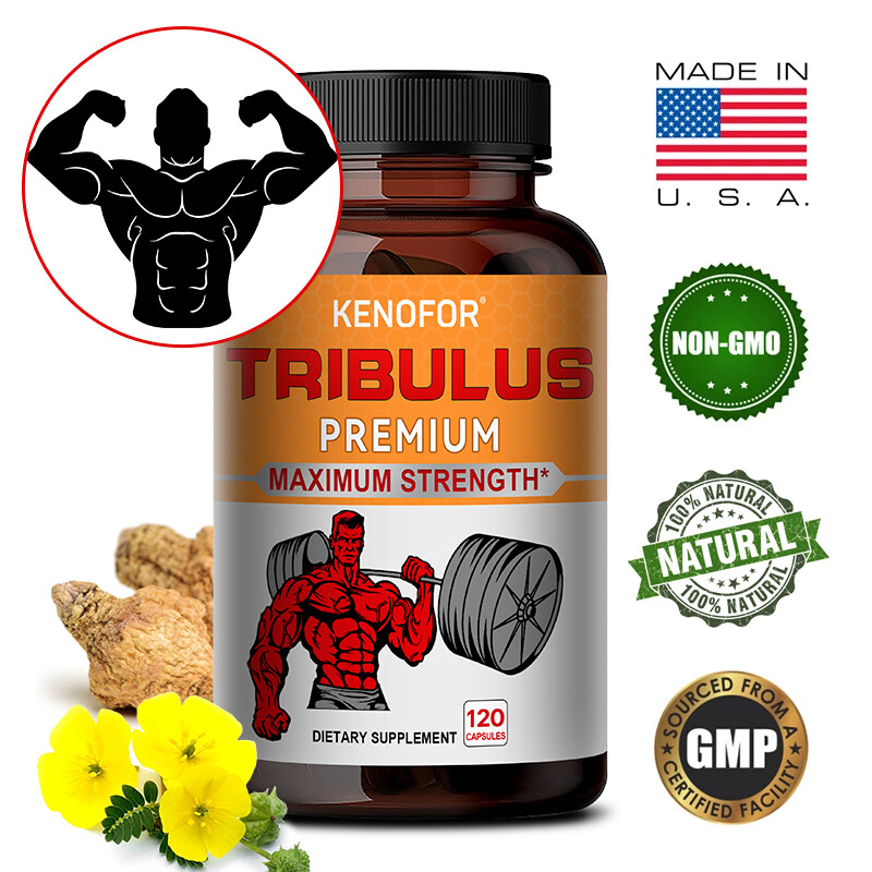 Tribulus Terrestris Boosters, Ginseng, Maca, Male Performance Supplement