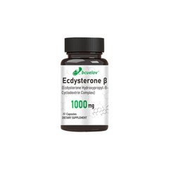 Ecdysterone 1000mg Supplement for Maximum Muscle Growth and Recovery 30/60/120pc