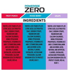 POWERADE ZERO Variety Pack Sports Drink, 20 fl. oz., 24 pk. Best Price USA