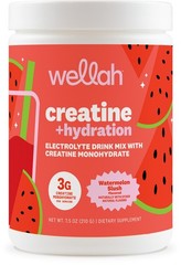 Wellah Creatine + Electrolytes Powder (Watermelon Slush) 30 Servings
