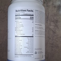 Isagenix IsaLean Whey Protein Shake Powder Creamy Vanilla 27.7 oz (784g)