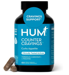 HUM Counter Cravings – Chromium Craving Suppressants with L-Theanine – 60 Count