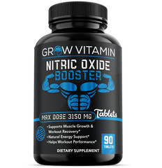 Nitric Oxide L-Arginine Pre Workout+Testosterone Booster,Multivitamin Men’s,Test