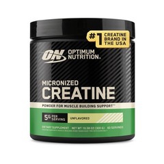 Micronized Creatine Monohydrate Powder – 5g per Serving, Unflavored, 60 Servings