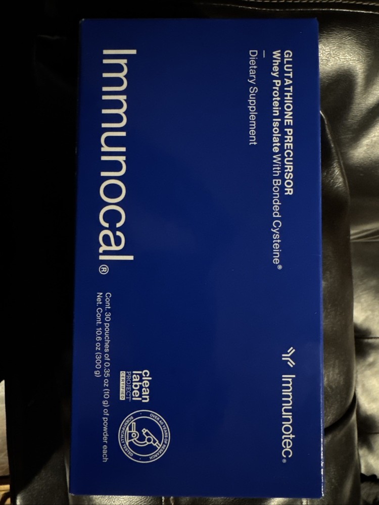 Immunocal Classic Blue Regular Glutathione Precursor, 30 Pouches by Immunotec