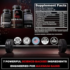 Regains HGH Supplements for Men & Women – Natural GH Boost, HGH Human Growth …