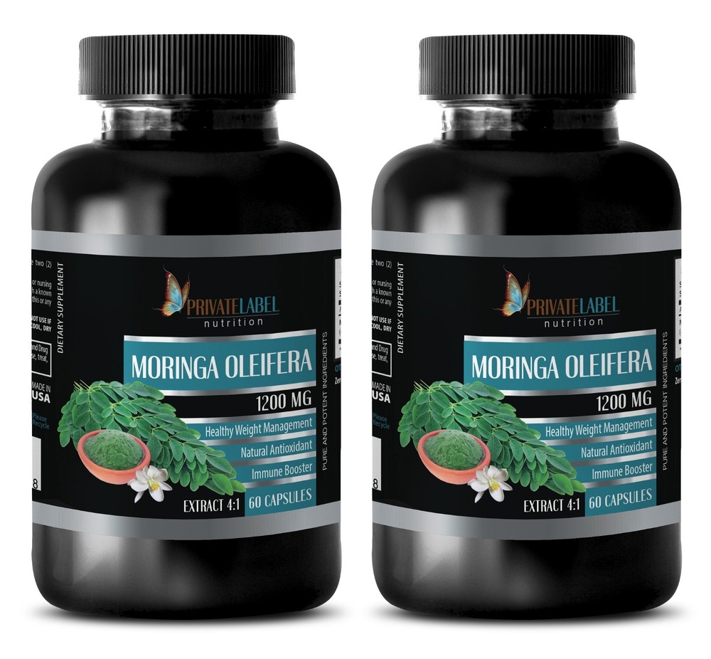 Organic india Moringa – MORINGA OLEIFERA EXTRACT – weight loss – 2 Bottles