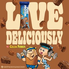 Pure Protein Cocoa Pebbles Protein Bars 20G Protein 4G Sugar 180 Calories 4