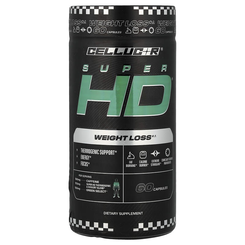 2 X C4 / Cellucor, Super HD�, 60 Capsules