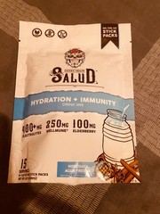 Salud Hydration & Immunity Drink Mix Comes With 15 Servings Flavor Horchata