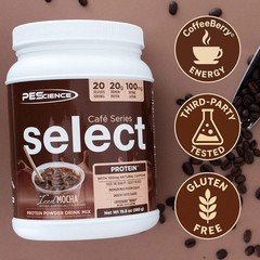 PESCIENCE SELECT PROTEIN Café Series 1.4 lb (20 Serv) Van Sweet Cr BEST BY 09/26