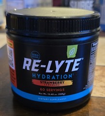 REDMOND Re-Lyte Hydration Electrolyte Powder Mix (Strawberry Lemonade) 13.4oz