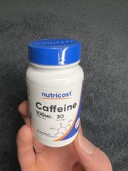 Nutricost Caffeine Pills 100mg, 30 Capsules
