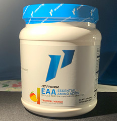 1st Phorm EAA Essential Amino Acids Powder Gluten-Free Tropical Mango 1.43lb